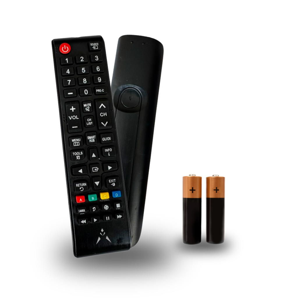 Controle Remoto Compatível com Smart TV Samsung + Pilhas Inclusas 8008 / 7028