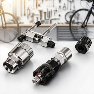 Kit De Chave Para Bike Extrator De Corrente Pedivela Movimento Central Para Consertos Reparos