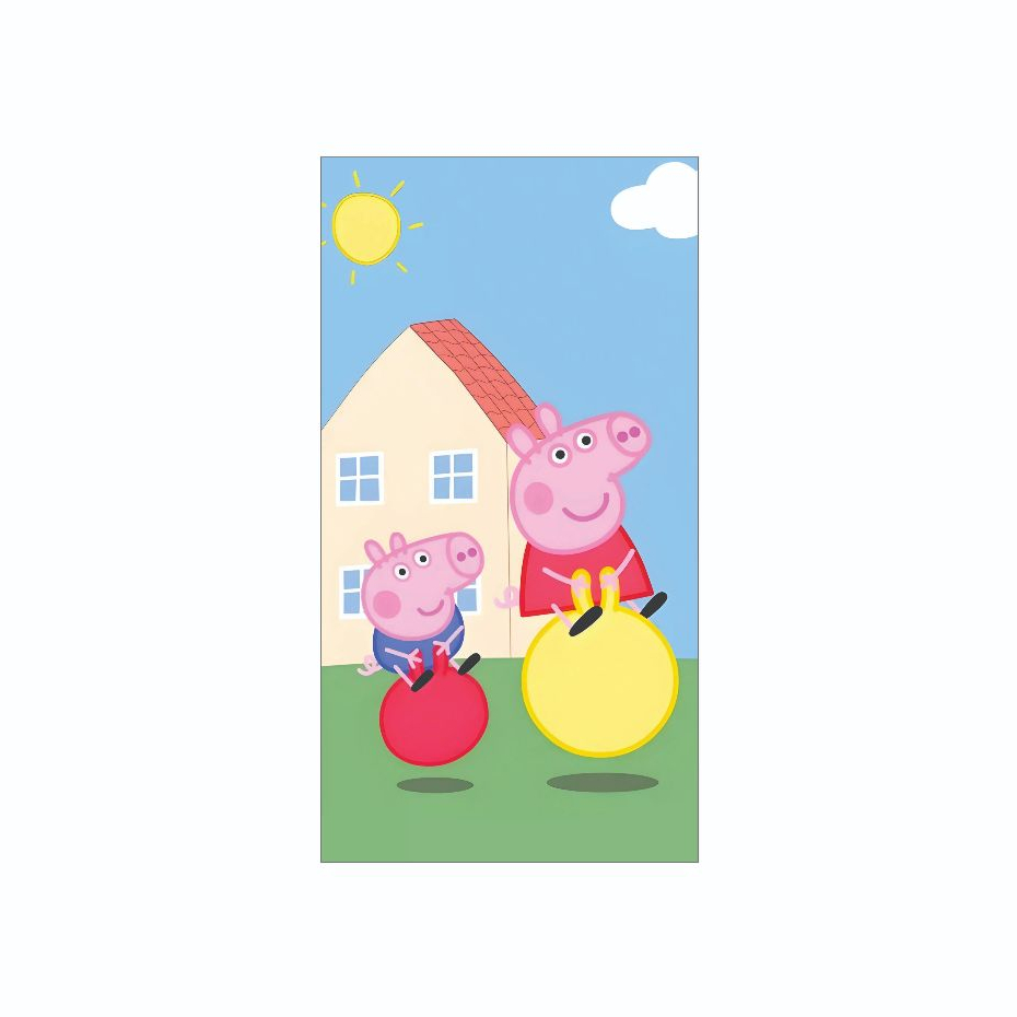 Capa Lateral Painel para Decoração de Festa Infantil Tema Peppa Pig