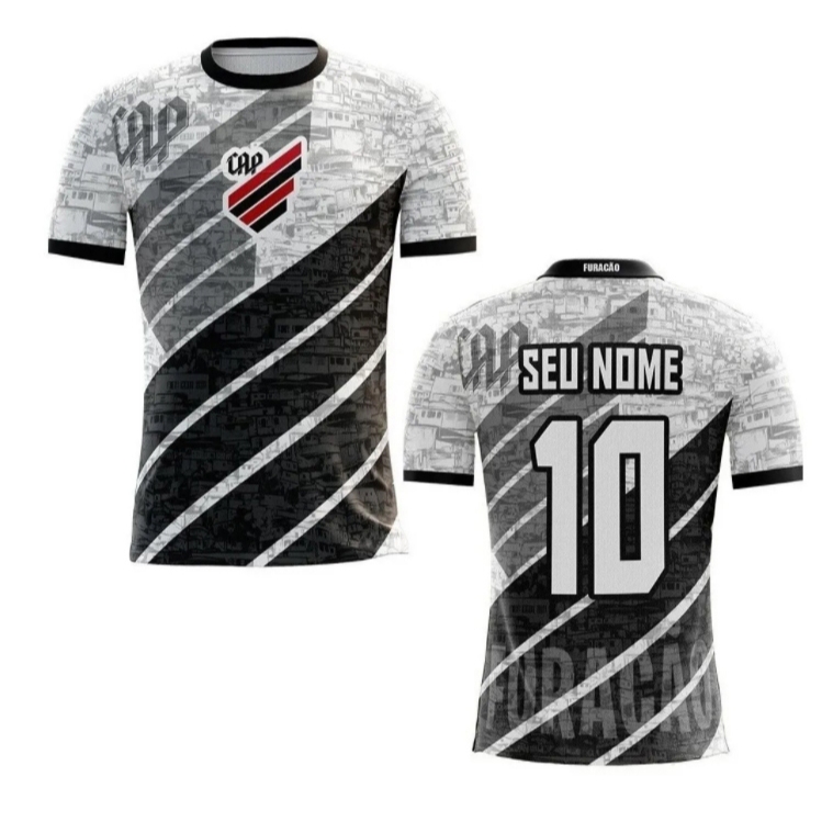 Camisa / Camiseta Torcedor do Atlético Paranaense - Time - Futebol - Torcida Furacão