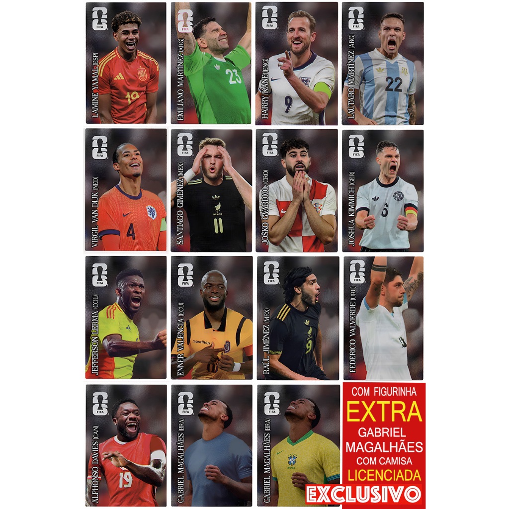 Figurinhas Coca Cola Copa do Mundo 2026
