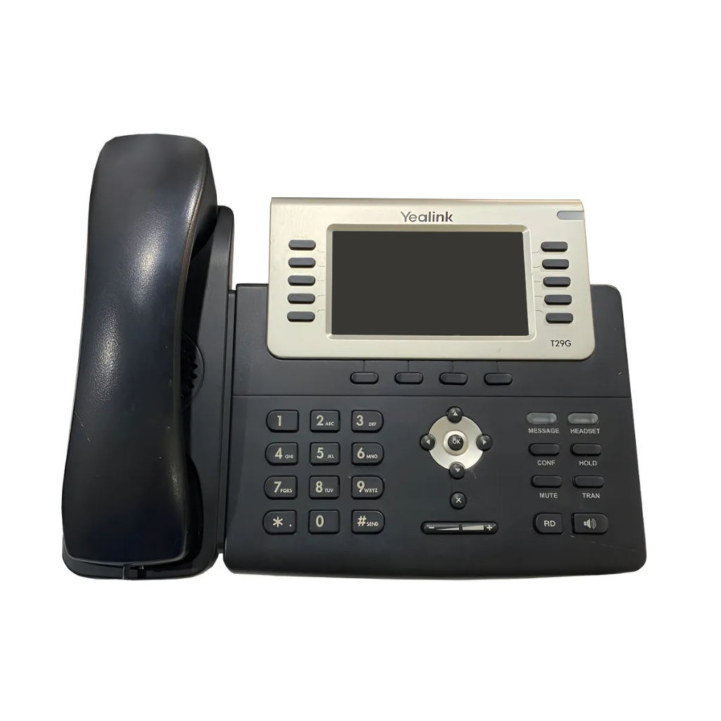 Telefone Voip Yealink Ip T29g Poe Gigabit Até 16 Contas Sip