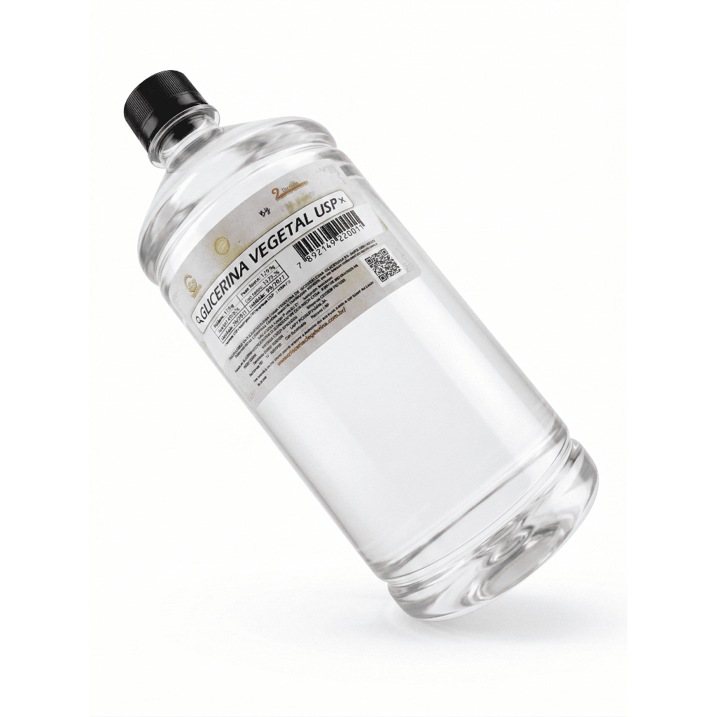 Glicerina Vegetal Bidestilada USP 1 Litro
