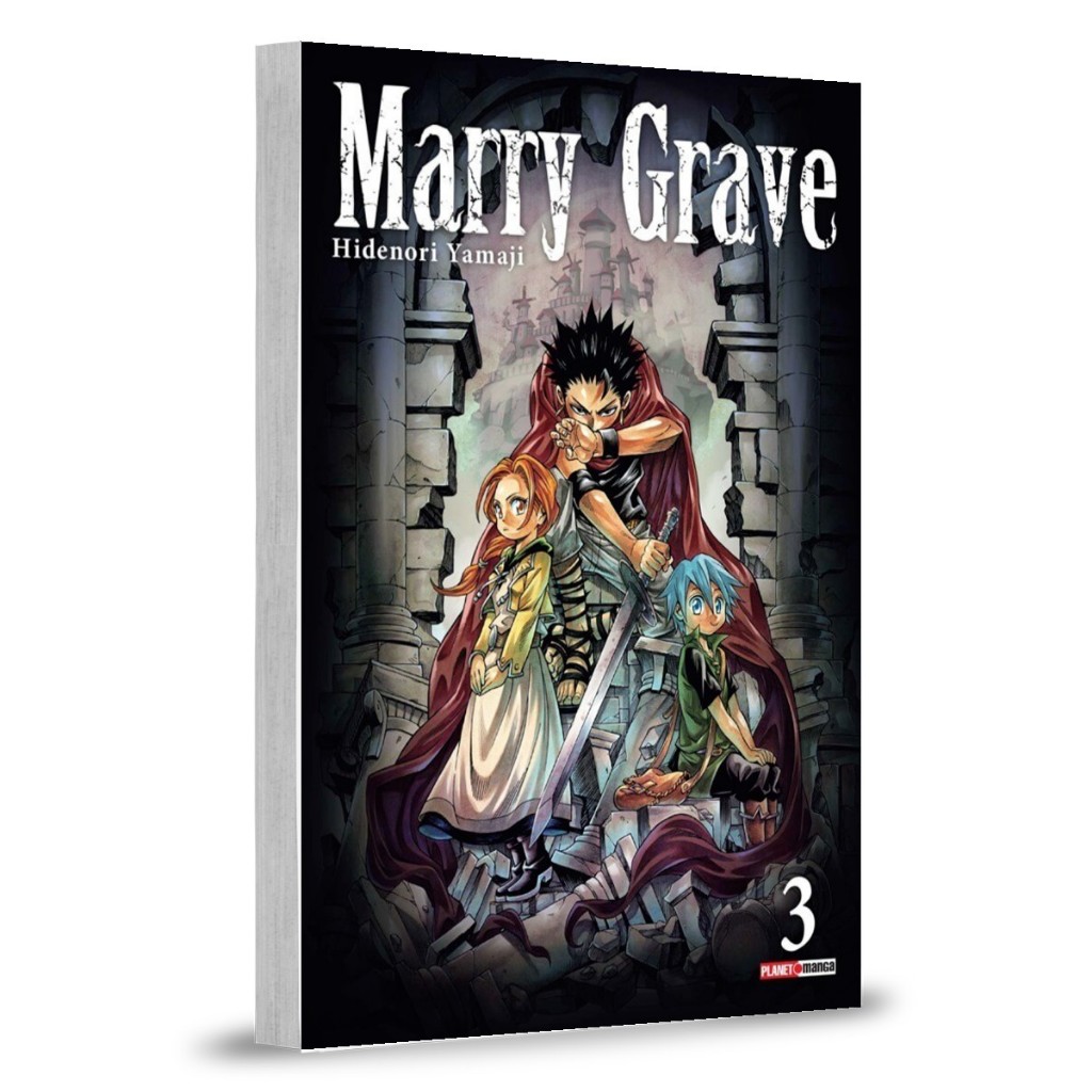 Capa do livro Mangá - Marry Grave - 3 - Novo/Lacrado - Editora Panini -