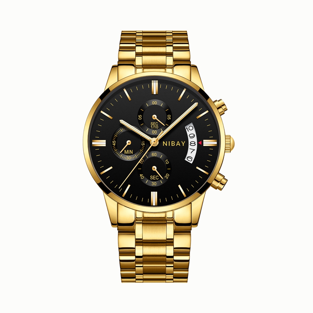 Relógio Masculino Nibay Analógio Funcional Original 0923