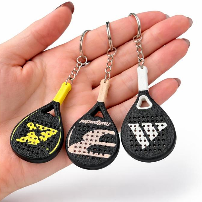 Chaveiro Raquete BeachTenis e Padel Personalizado Presente Lembrancinha