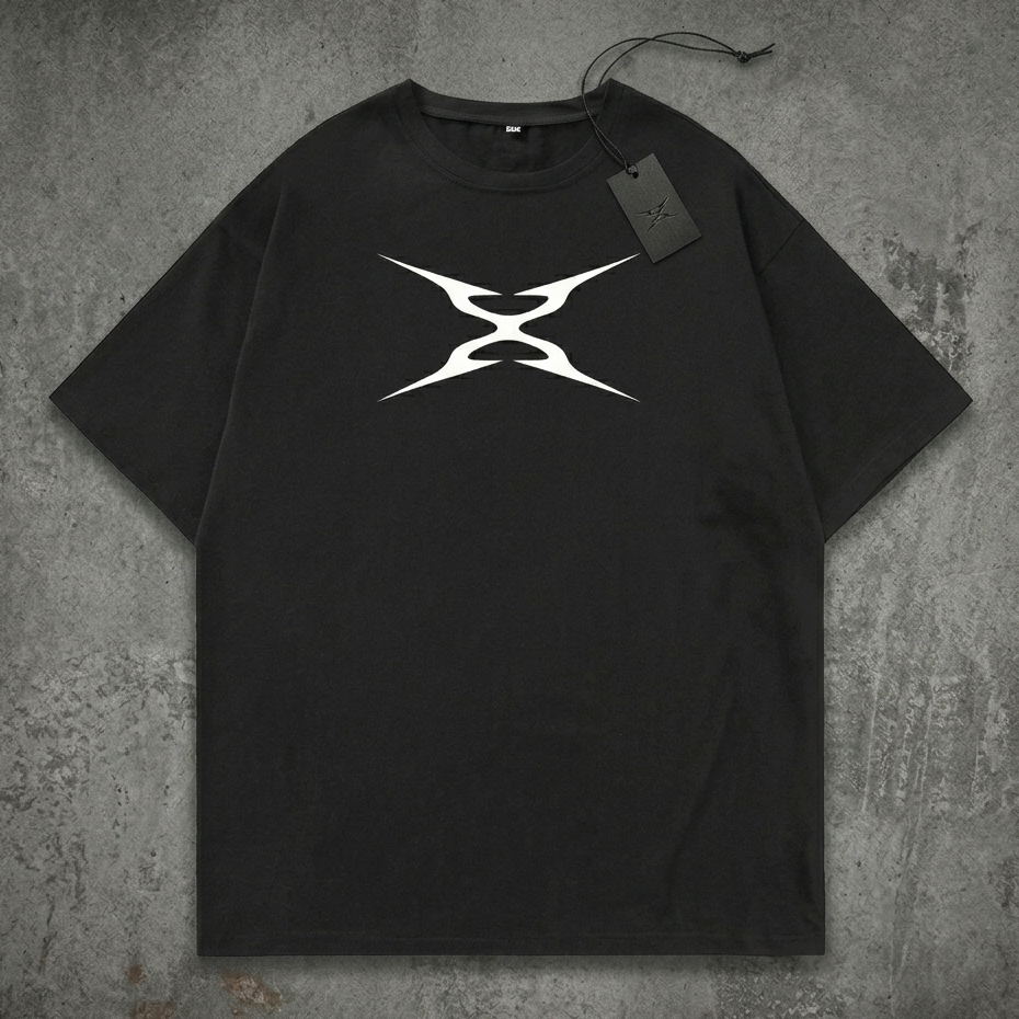 Camisa Masculina Algodão Puro]GXG Camiseta Ove Matue Xtranho Cemiterio Streetwear Harajuku Aesthetic