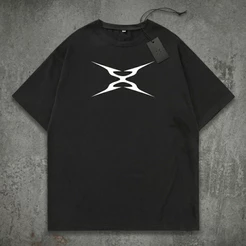 Camisa Masculina Algodão Puro]GXG Camiseta Ove Matue Xtranho Cemiterio Streetwear Harajuku Aesthetic