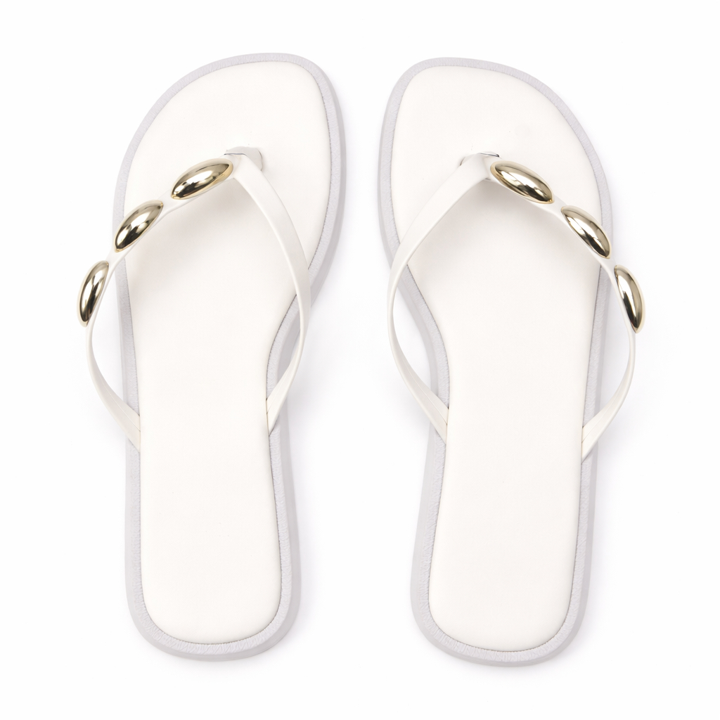 Sandália Flat Casual Feminina Confortável Dia a Dia Moderna Estilosa Moda Verão Tendência