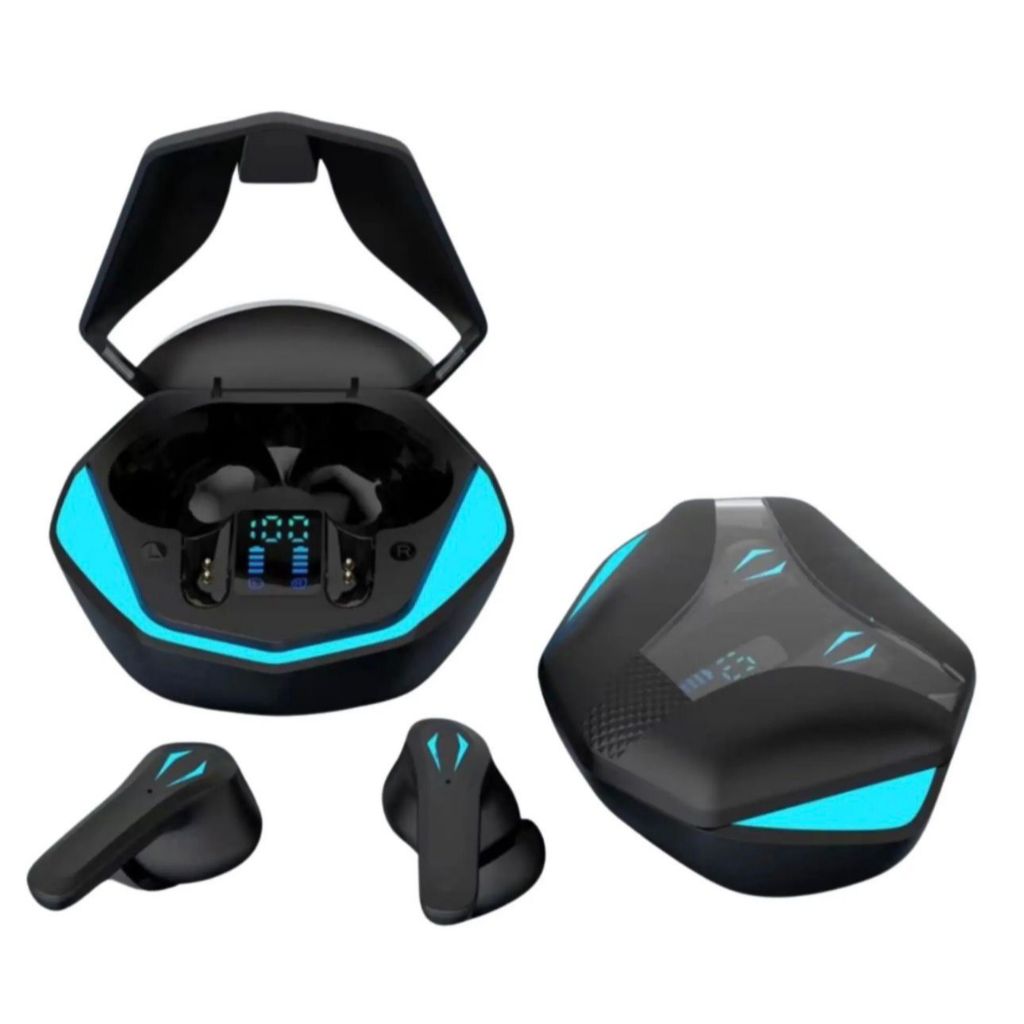 Fone Gamer Bluetooth Ka-790 com Som 9d, Baixa Latência, Display Digital no Estojo e LED - Generico — R$ 65,00 em Shopee