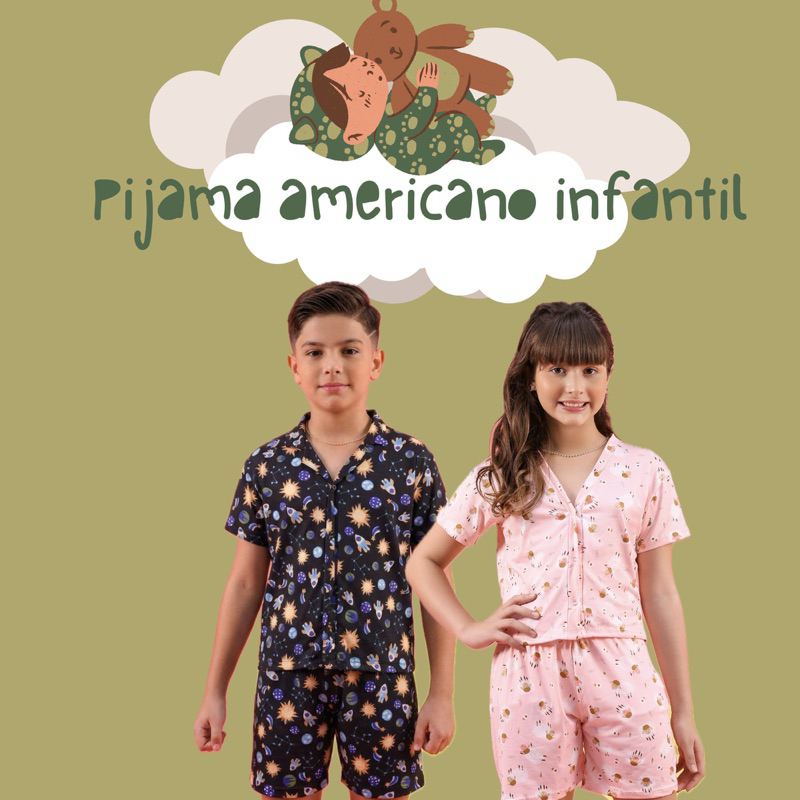 PIJAMA AMERICANO INFANTIL