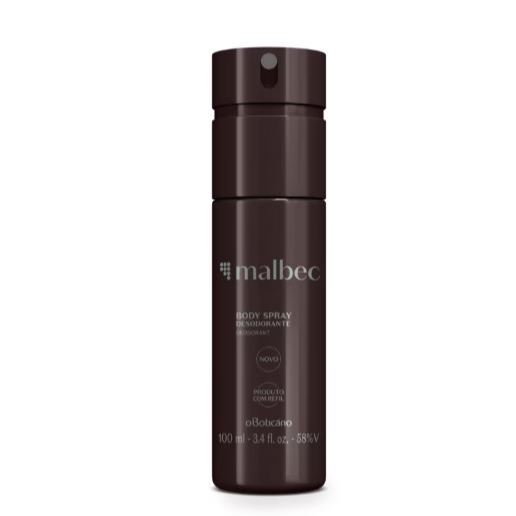 Desodorante Body Spray Malbec 100ml (Escolha o seu: Black, Vert, Ultra Bleu)  Arbo 100ml - O Boticário