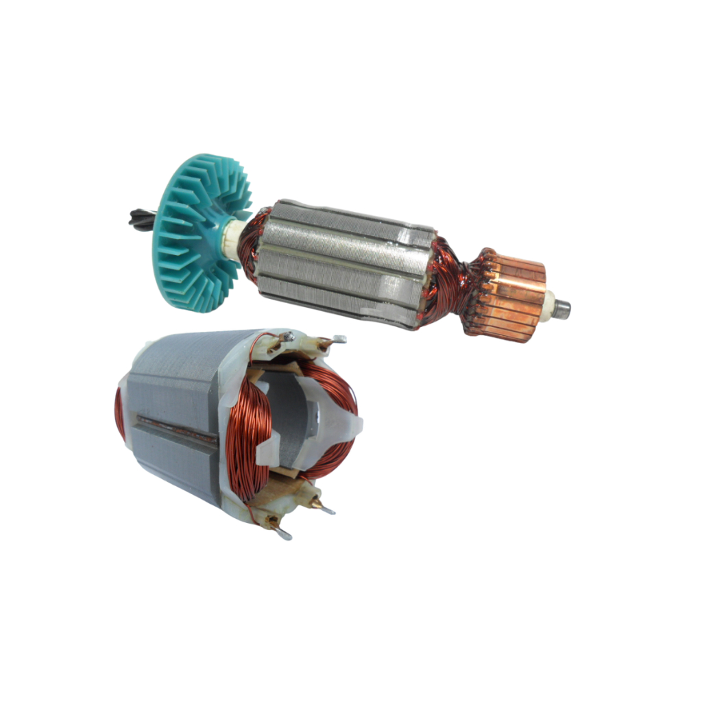 GKS7.1/4 3601E46 Induzido 220V + Bobina Compatíveis Serra Circular 1546 Rotor Estator