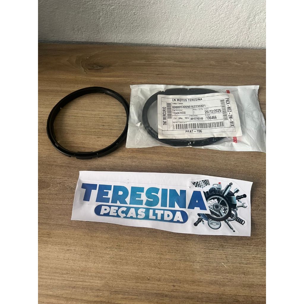 ANEL VEDACAO TAMPA DO TANQUE FAN 160/TITAN 160/BROS160/START160 2025 GENUINO HONDA