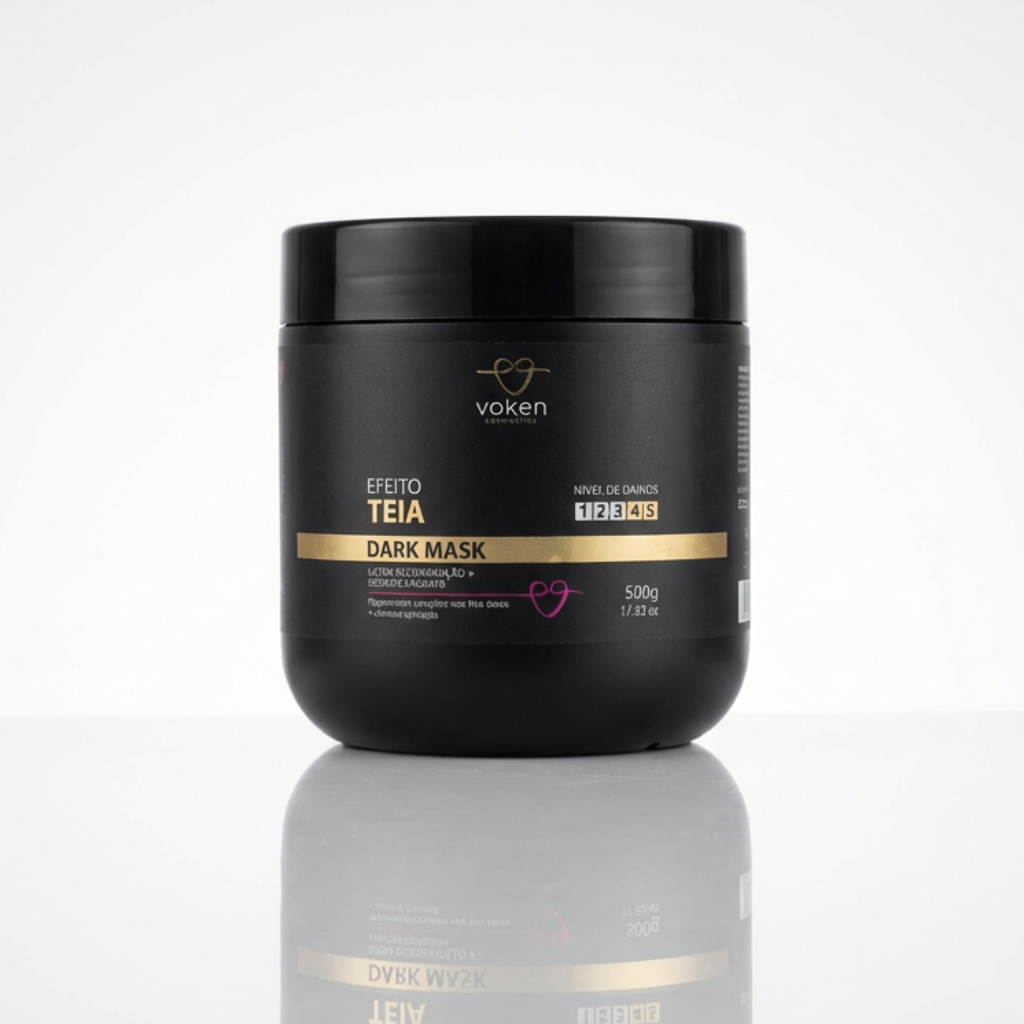 Dark Mask Ultra Reconstrução e Resgate Imediato Efeito Teia Voken 500g