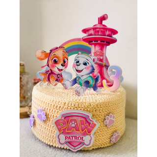 Topo Topper de Bolo Patrulha Canina / Skye- Aniversário Infantil