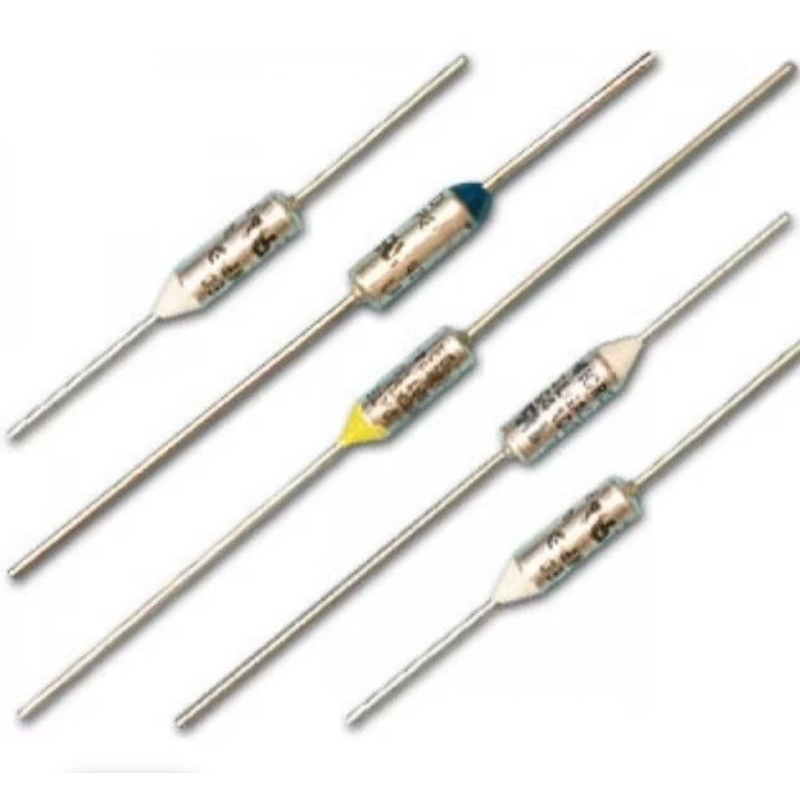 Kit 100 Peças - Fusivel Termico 10a 192graus Muito Usado Em Eletrodomésticos