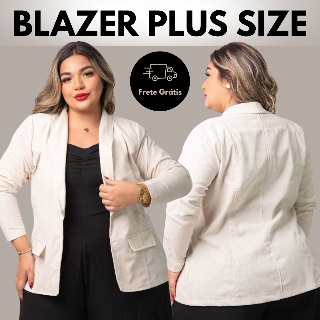 Blazer Feminino de Linho Elegância Atemporal para Todas as Ocasiões 70% viscose e 30% linho