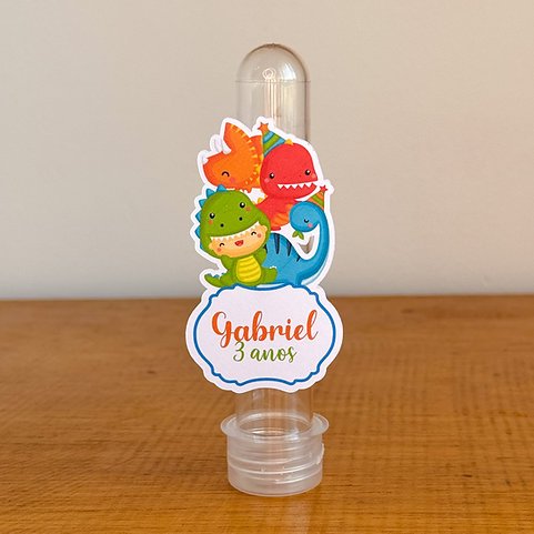 20 aplique para tubetes Dinossauro baby - Festa Infantil -lembrancinhas Personalizadas