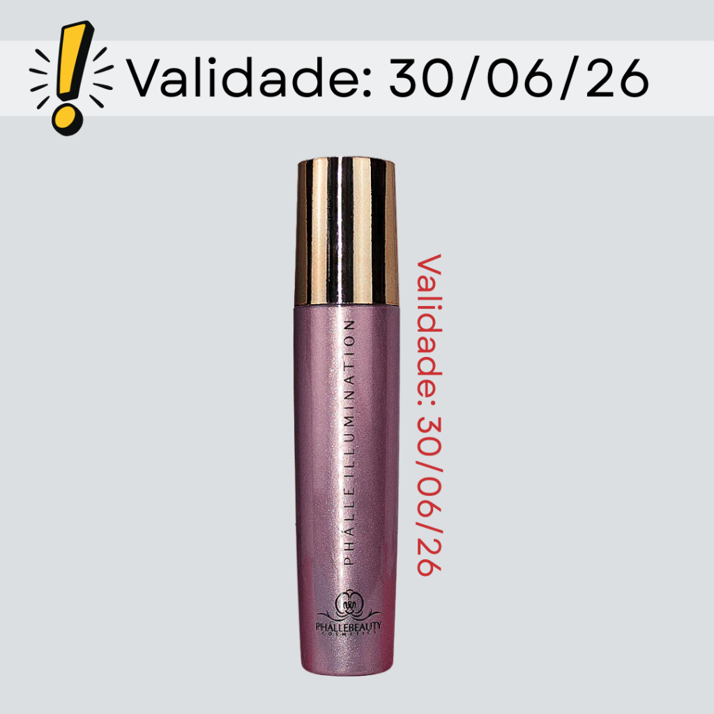 Val. 30/06/26 Iluminador Corporal Illumination Rose Efeito Prateado 120ml -  Phallebeauty em Oferta na Shopee