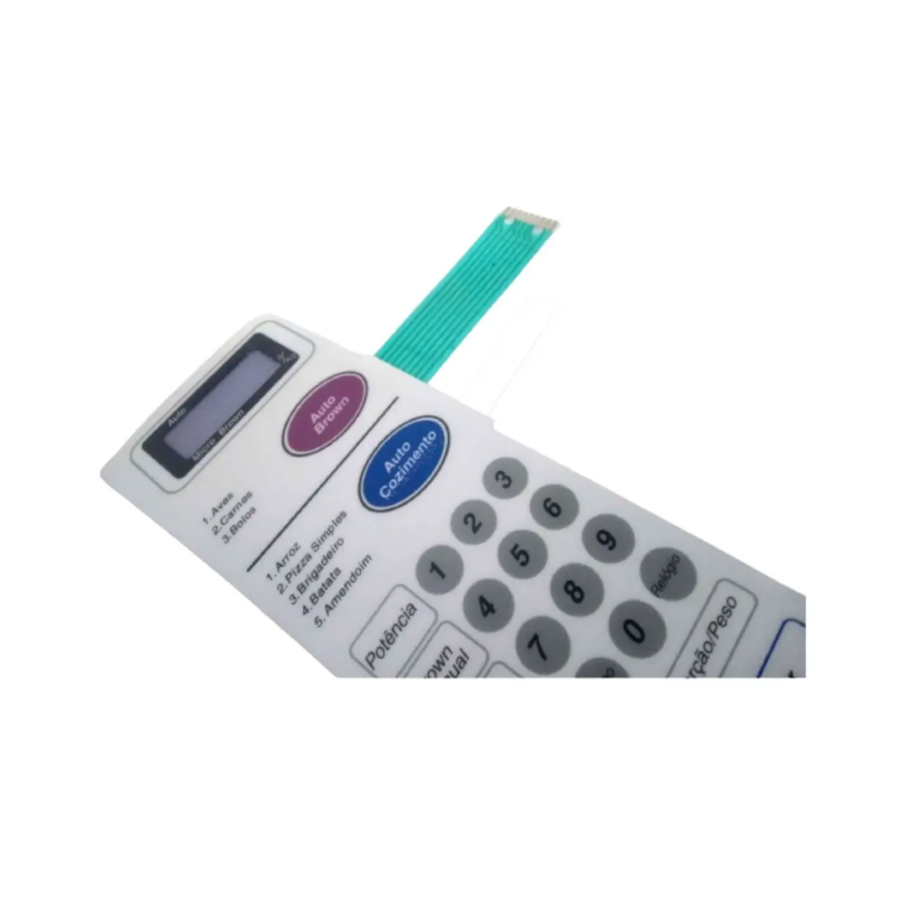 MEMBRANA PARA FORNO MICROONDAS PANASONIC NN-6956 BRANCO