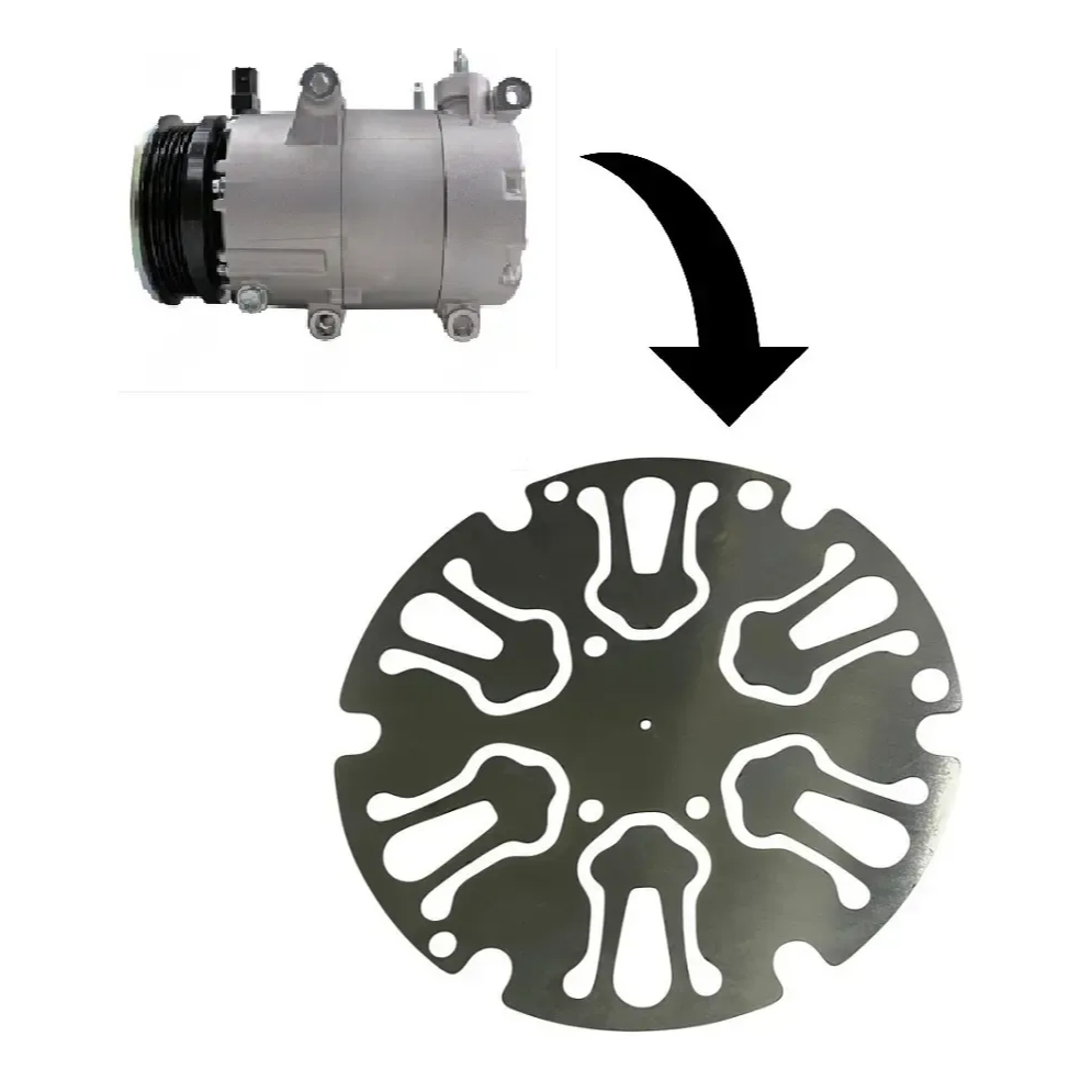 Placa De Valvula Interna Compressor Fomoco Fiesta / Ecosport
