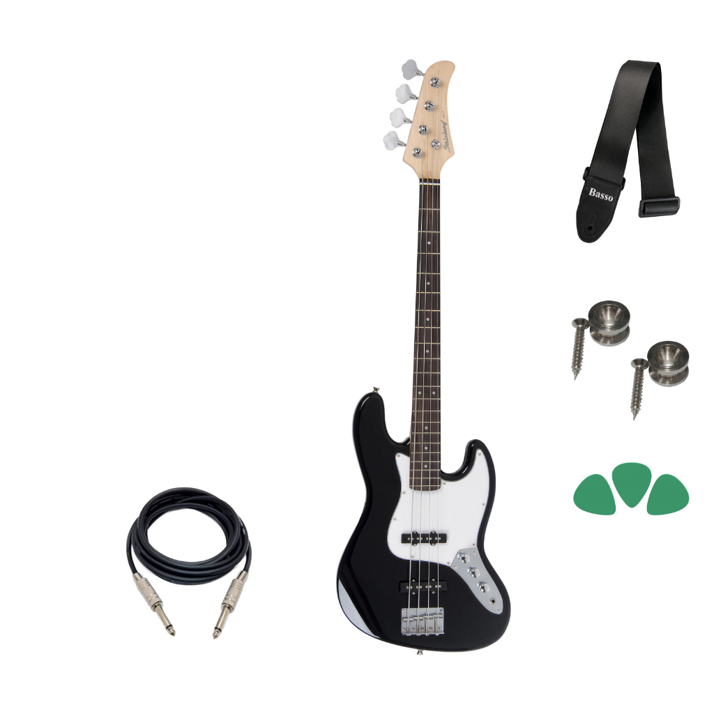 Contra Baixo Jazz Bass Strinberg Jbs40 Bk Regulagem Promoção