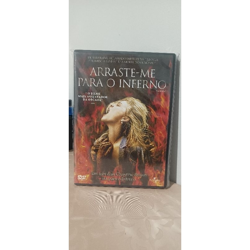 DVD Arrasta-me para o inferno. Original.