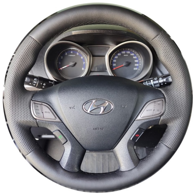 Capa Revestimento de Volante Costurada Premium Hb20