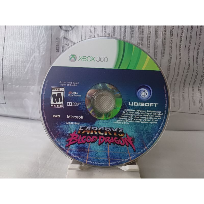 Jogo Far Cry 3 Blood Dragon Xbox 360 Original - Somente o Disco