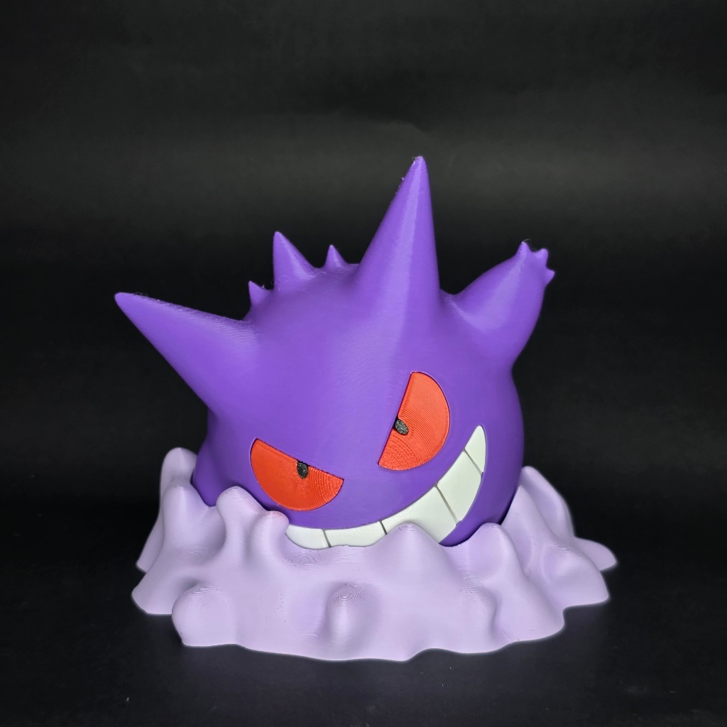 Suporte de Controle Pokémon Gengar – Normal ou Duo Color | PS5, PS4, Xbox e Nintendo Switch Pro Controller