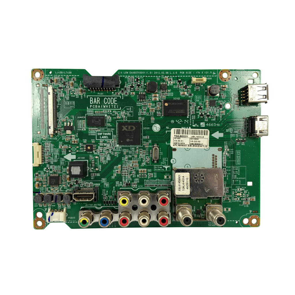 Placa Principal TV 42LB5600 47LB5600 50LB5600 EAX65710303 (1.1)