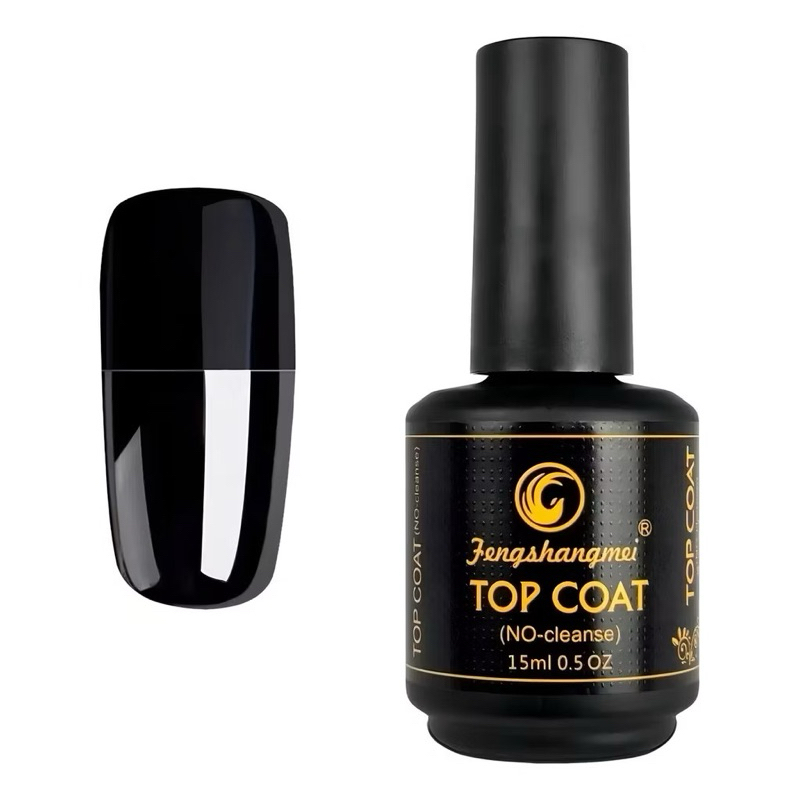kit 2 Top Coat Selante Feng Pretinho Do Poder 15ml Unhas — imagem 2 de 2