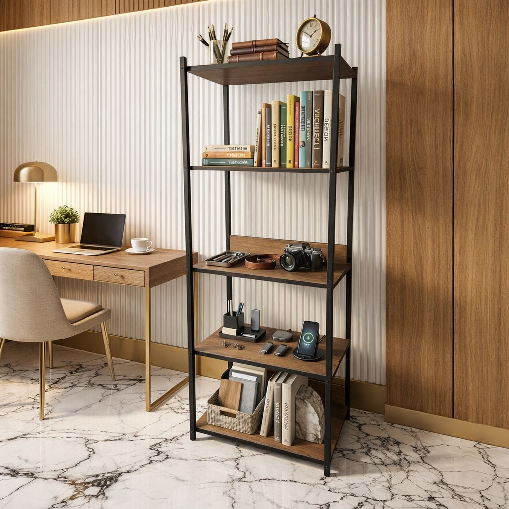 QUEIMA DE ESTOQUE Organizador Estante Livreiro Estilo Industrial C/ Prateleira