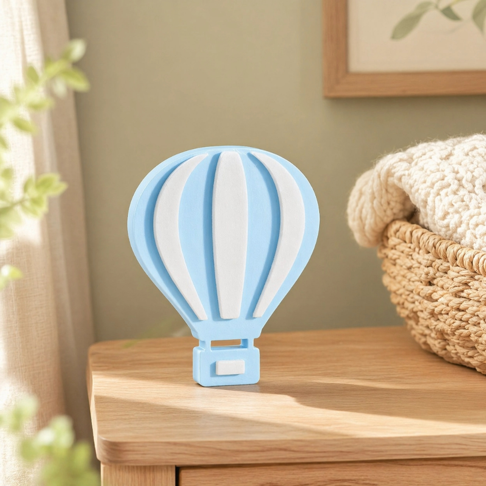 Decoração Quarto Bebê Ursinho Baloeiro Enfeite Balão Decoração para Chá de Bebê