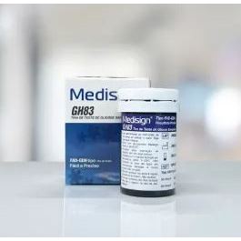 Tiras glicose medisign GH83 - FAD GDH caixa c/ 50 tiras - Cepalab