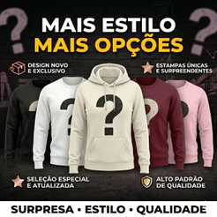 Moletom Masculino Surpresa Streetwear Flanelado Queima De Estoque Blusa Masculina Blusas Masculinas De Frio Canguru