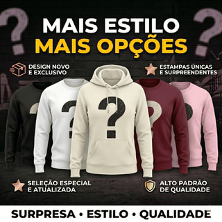 Moletom Masculino Surpresa Streetwear Flanelado Queima De Estoque Blusa Masculina Blusas …