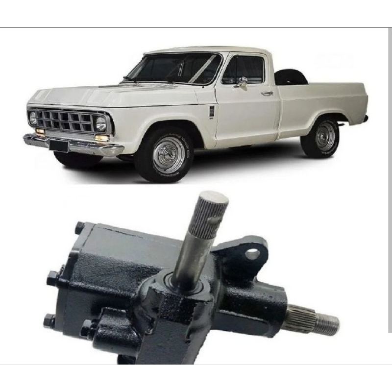 Caixa De Direção Mecânica Caminhonete Chevrolet C10 D20 Verane