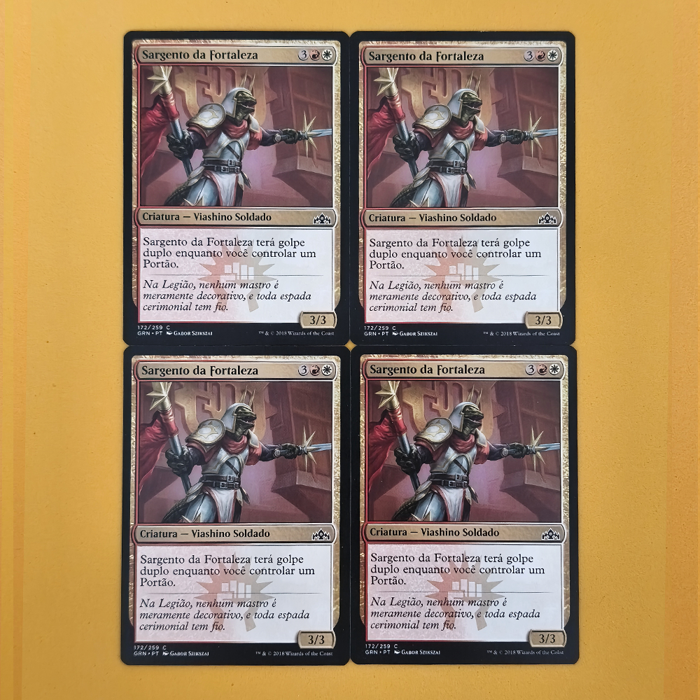 Sargento da Fortaleza - GRN - Magic The Gathering