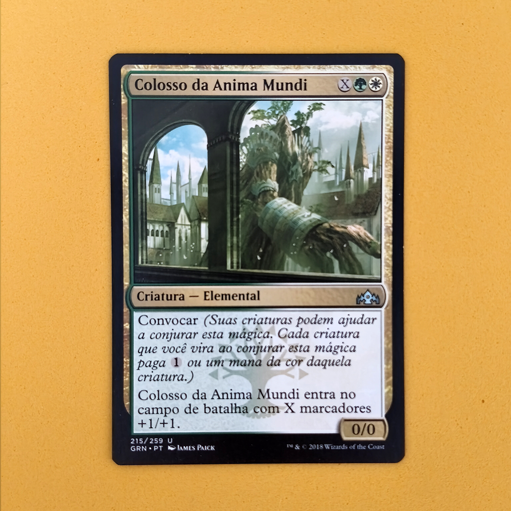 Colosso da Anima Mundi - GRN - Magic The Gathering