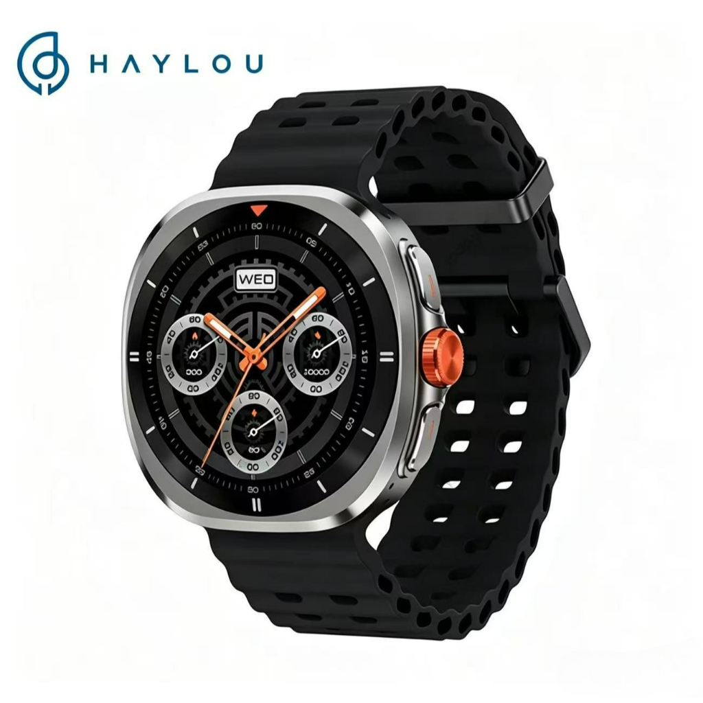 Smartwatch Haylou Vibe Ls30, Chamadas, Ip68, Amoled 1,43 Preto