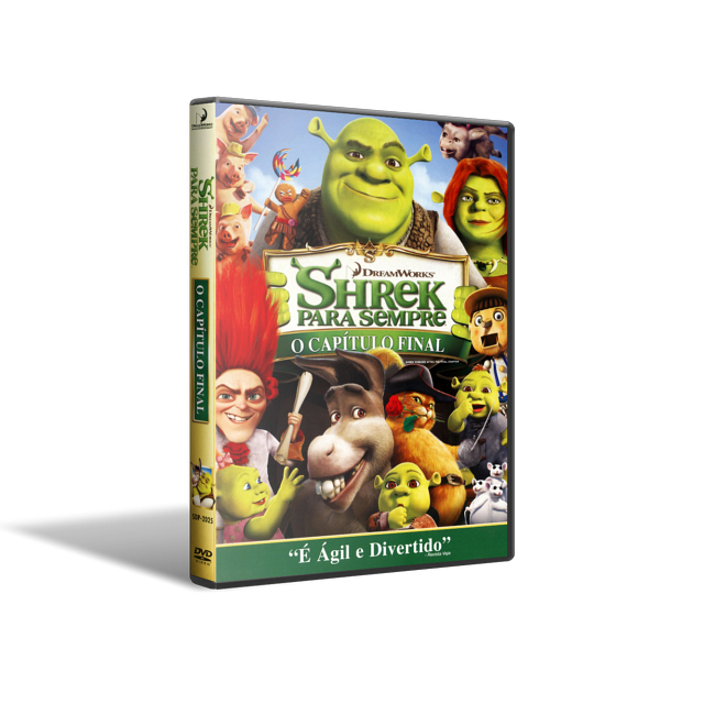 DVD Shrek Para Sempre Open Matte IMAX + Bonus - 2010 - (Dual-Audio) - 1080p HD Por 25.99