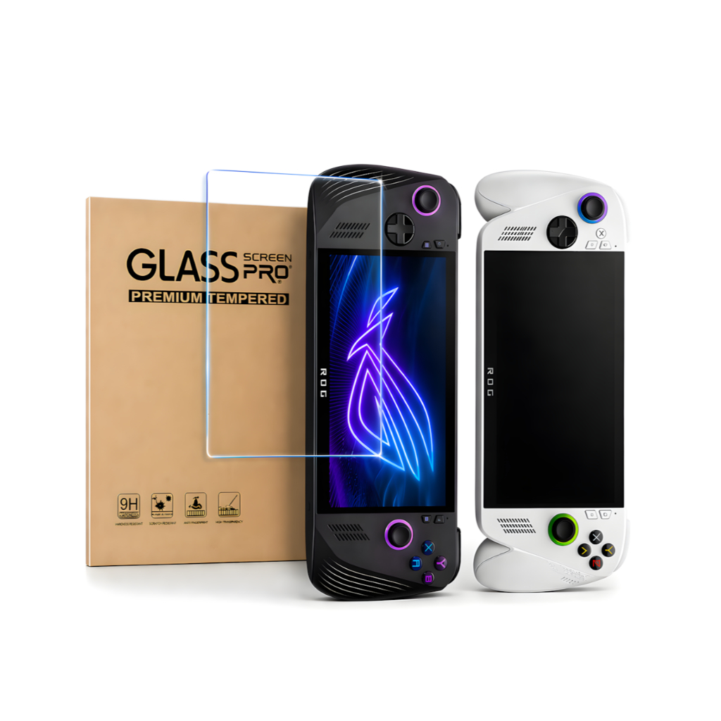 Película de Vidro 9H Para ROG Xbox Ally X / ROG Xbox Ally 2025 - COMPATÍVEL COM TODOS ROG ALLY