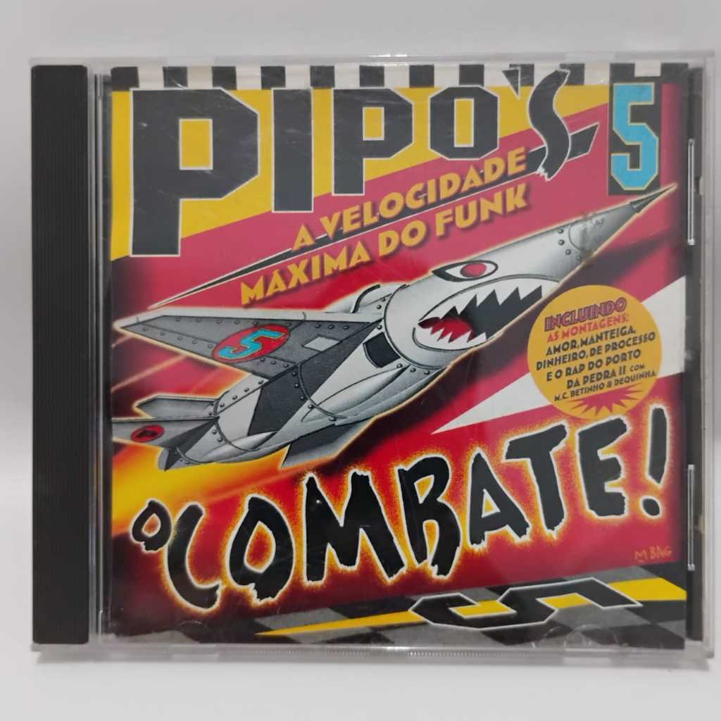 CD EQUIPE PIOP'S - A VELOCIDADE MÁXIMA DO FUNK VOL. 5 - O COMBATE!
