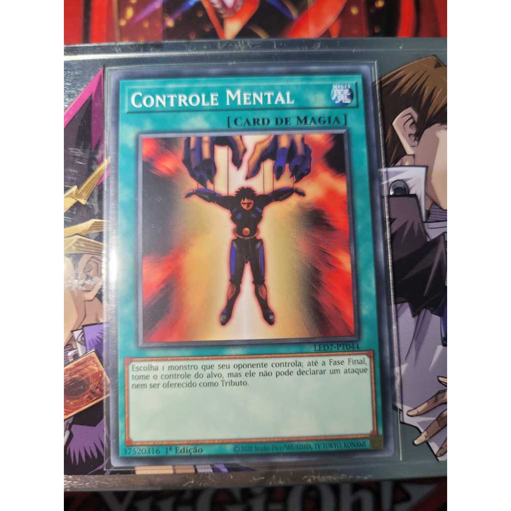Controle Mental - Mind Control - Raridade COMUM - Yugioh - Original Konami.