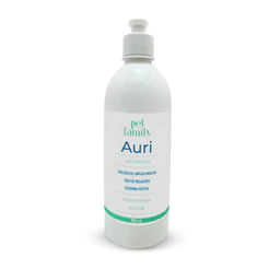 Limpador de Orelhas Para Cães e Gatos Auri Limpa Ouvido Pet Family 500ml