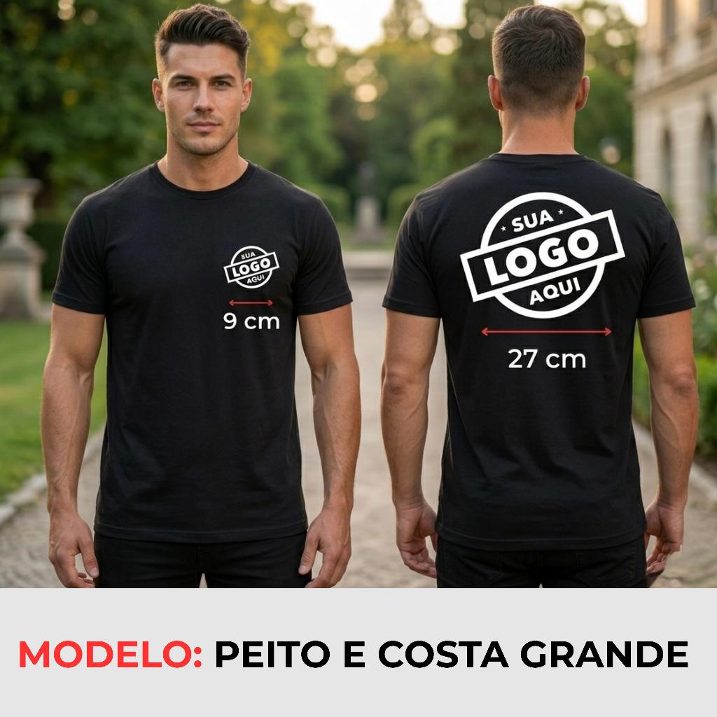 Blusa Masculina Personalizada Com Sua Logo Camisa DryFit  Uniforme Casamento Aniversario Eventos
