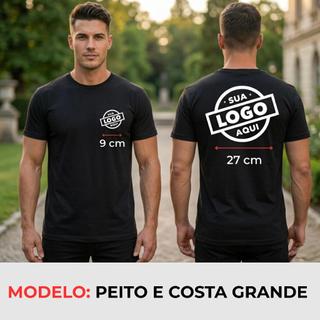 Blusa Masculina Personalizada Com Sua Logo Camisa DryFit  Uniforme Casamento Aniversario Eventos