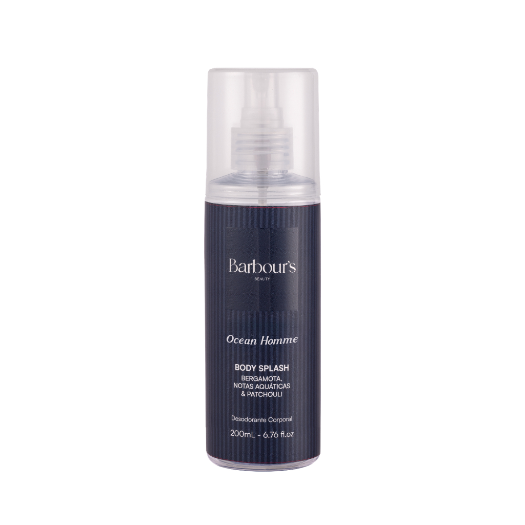 Imagem Body Splash Masculino Ocean Homme Desodorante Barbours 200ml